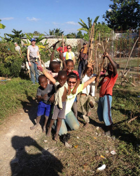 Donna Chaffin volunteers several weeks each year in Grand Goave, Haiti.