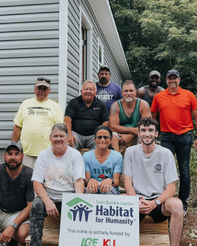 Several members of our MacLellan family visited Georgetown, Kentucky to assist in building a home alongside Habitat for Humanity International.