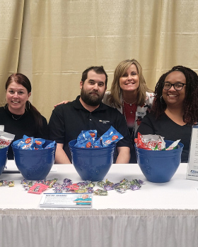 On April the 1st ,2022 we 5114 joined our vendor Express Pros in Mooresville, NC to have a job fair to promote the positions that we have available at the site.