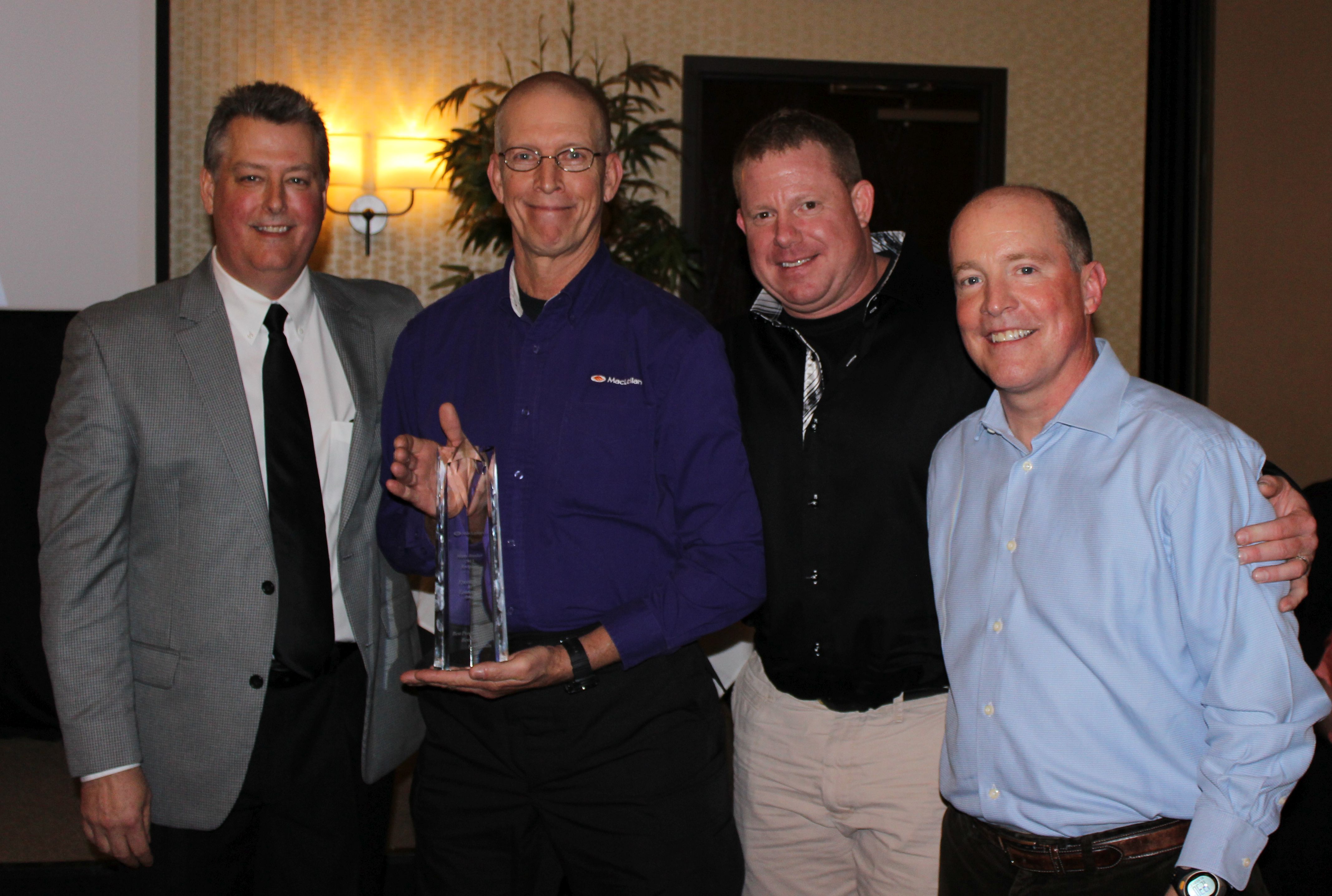 Marty Brasher wins MacLellan Leadership Award